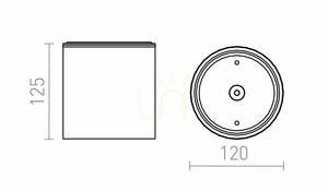 Rendl DUNE ES111 R14208 vit taklampa för utomhusbruk GU10 IP65 small 3
