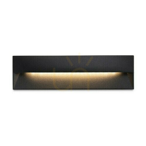 Kontrollera Infälld utomhusarmatur Rep 18 Svart 230 V Led 6 W 90° Ip65 3000 K