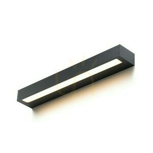 Vägglampa Aster 50 vägglampa Svart Mjölk Akryl 230 V Led 2x10 W Ip65 3000 K small 0