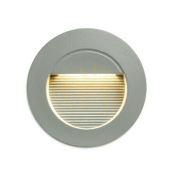 Utsikt Marco 70 Silver Grey Infälld utomhusarmatur 230 V Led 3 W Ip65 3000 K Marco 70 Silver Grey Infälld utomhusarmatur 230 V Led 3 W Ip65 3000 K