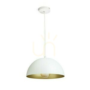 Gladys 30 Vit/Guld Taklampa 230 V Led E27 15 W. small 0