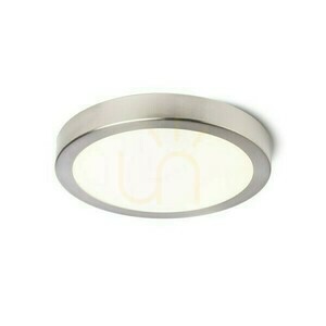 Barry Led taklampa för badrum Nickel Mat 230 V 12 W Ip44 3000 K small 0