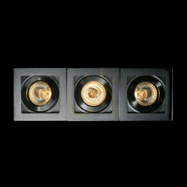 Visa Downlight Berit Iii Tak Aluminium 230 V Gu10 3x50 W. Downlight Berit Iii Tak Aluminium 230 V Gu10 3x50 W.