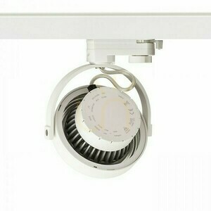 Rendl KELLY R14546 LED-spotlight för 3-fasskena, vit, 12 W 3000 K 24° small 2
