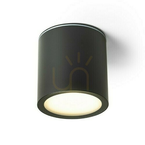 Kontrollera Plafonds Utomhus Dune Es111 Tak Svart 230 V Led Gu10 9 W Ip65