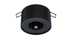 CLEO rund svart armatur small 4