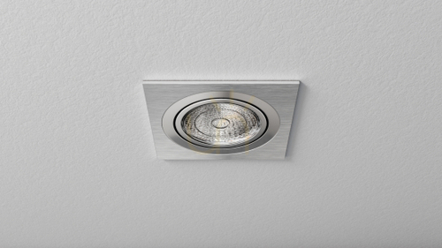 Kontrollera LED Labs GABI 20-1320-06 borstad silver justerbar infällnadsram 90 mm hål 67 mm