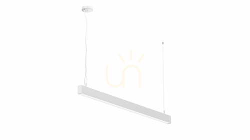 Kontrollera LUMINES Claro armatur vit lack. 4000K 60cm