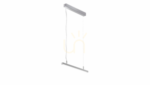 LUMINES Dileda silveranodarmatur. 4000K 180cm small 0