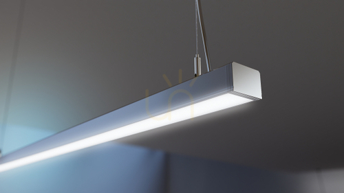 Kontrollera LUMINES ILEDO LED-pendel 120 cm, silvereloxerad, 4000 K