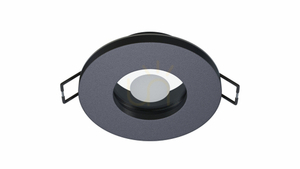 Aqua armatur gjuten rund fast svart small 2