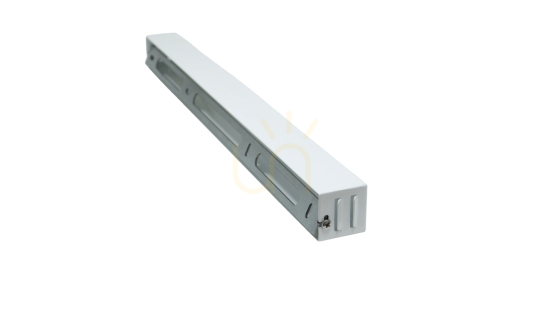 Utsikt LUMINES SURFACE 470x40x40mm, vit - KOMPLETT. LUMINES SURFACE 470x40x40mm, vit - KOMPLETT.