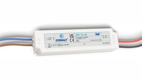 Kontrollera CobaltElectro ZPV 24V 74W IP67 switchande strömförsörjning