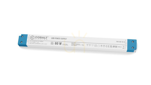 Kontrollera CobaltElectro PLV 12V 60W LED strömförsörjning IP20 B