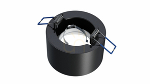CASA armatur gjuten rund fast svart small 4