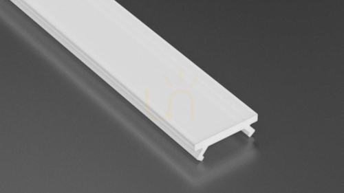 Kontrollera Lampskärm för LED-profil LUMINES SLIM v2 milky 1 m