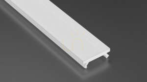 LUMINES SLIM mjölkvit PMMA-kåpa för LED-profil, 2,02 m small 0