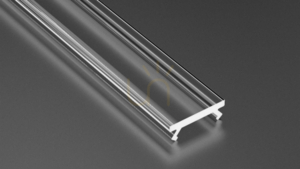 LUMINES SLIM transparent PMMA-täcklock för LED-profil, 2 m, 11-2273-20 small 0