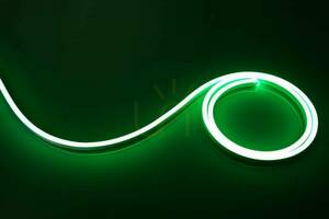Bergmen HXR One grön LED-neon 507 nm 24 V 9 W/m IP67 1 m small 2