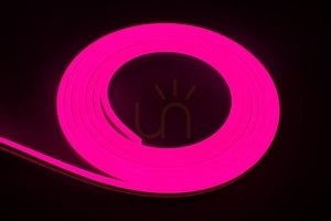 Neon Flex HR Eco / 12VDC / 12W / 50lm / 100x2835SMD / 360nm / rosa / 1 m / Bergman small 0