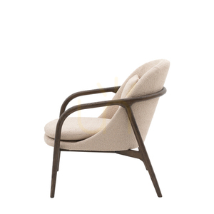 Gallery Direct Alegra fåtölj taupe ek 68 × 84 × 83 cm small 4