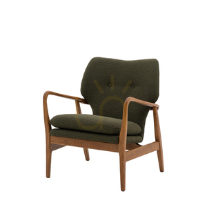 Gallery Direct Jensen grön fåtölj med ekram 73 × 71 × 85 cm small 5