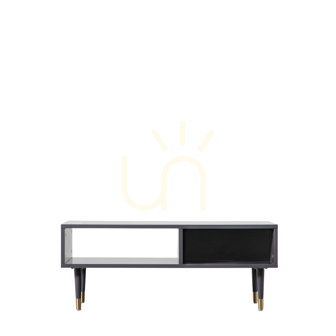 Kontrollera Soffbord Gallery Direct Holbrook grå 100x50 cm ek/MDF Soffbord Gallery Direct Holbrook grå 100x50 cm ek/MDF