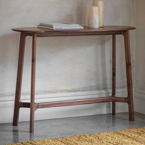 Konsolbord Gallery Direct Madrid valnöt massiv 120 cm small 1