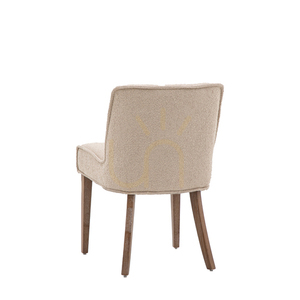 Gallery Direct Tarnby matstolar, taupe, 2-pack, ekben Vintage Oak, sitthöjd 51 cm small 5