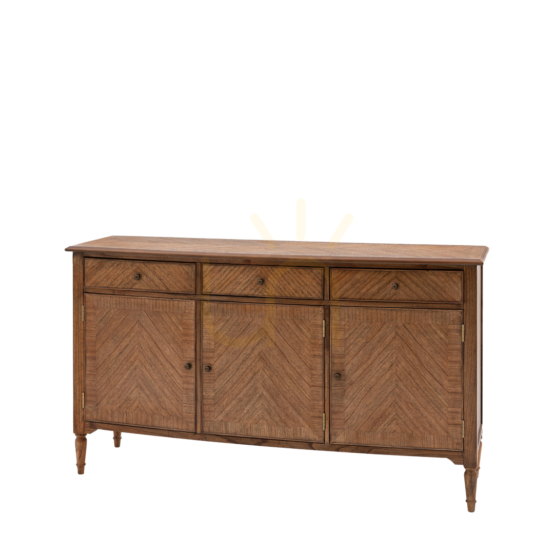 Visa Skänk Gallery Direct Highgrove 3 dörrar 3 lådor peroba mindi 170 cm Skänk Gallery Direct Highgrove 3 dörrar 3 lådor peroba mindi 170 cm