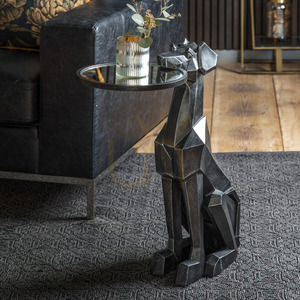 Sidobord Gallery Direct Dexter Dog svart 54x30x67,5 cm small 1