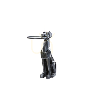 Sidobord Gallery Direct Dexter Dog svart 54x30x67,5 cm small 5