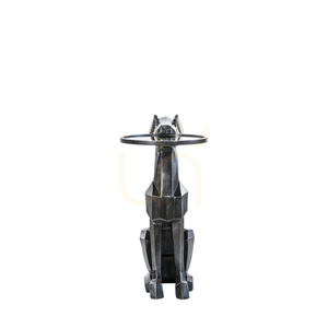 Sidobord Gallery Direct Dexter Dog svart 54x30x67,5 cm small 0