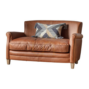 Soffa Gallery Direct Mr Paddington brun skinnsoffa 139,5 cm small 0