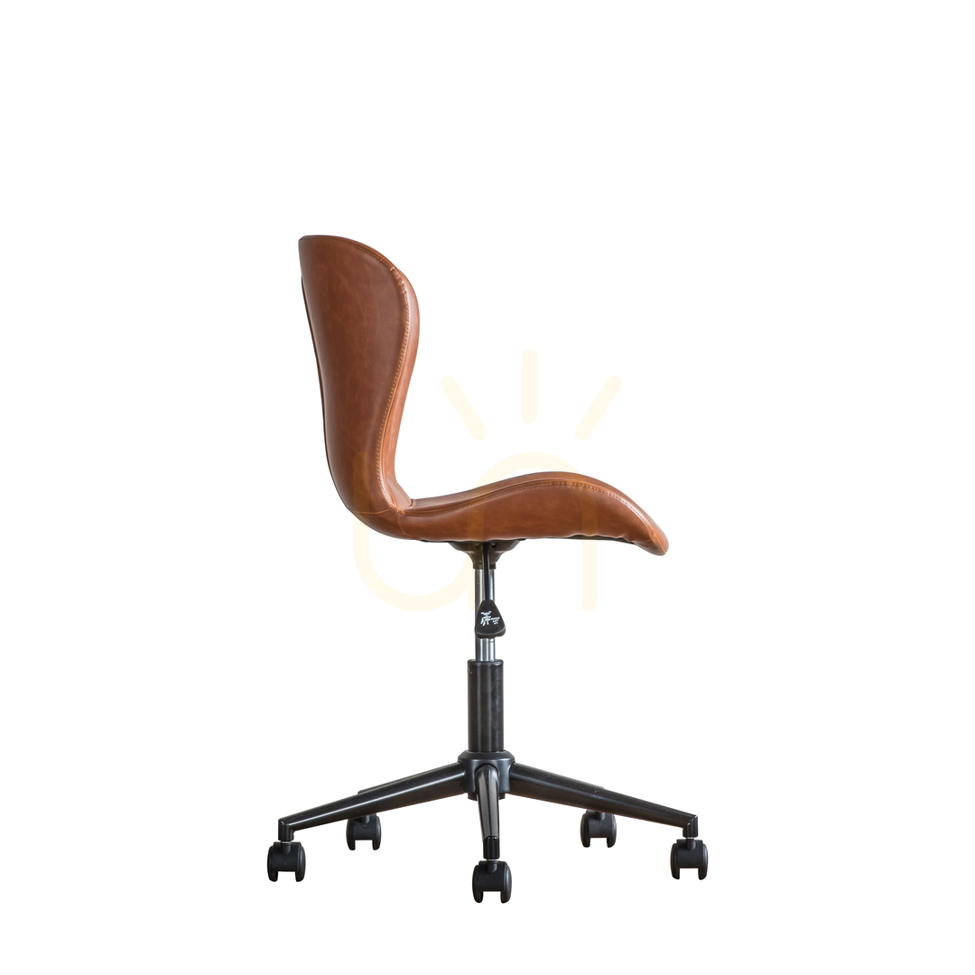 Visa Snurrstol Gallery Direct Mendel brun konstläder 5059413396083 Snurrstol Gallery Direct Mendel brun konstläder 5059413396083