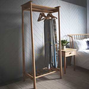 Garderob Gallery Direct Wycombe ek MDF 82,5x44x174 cm small 1