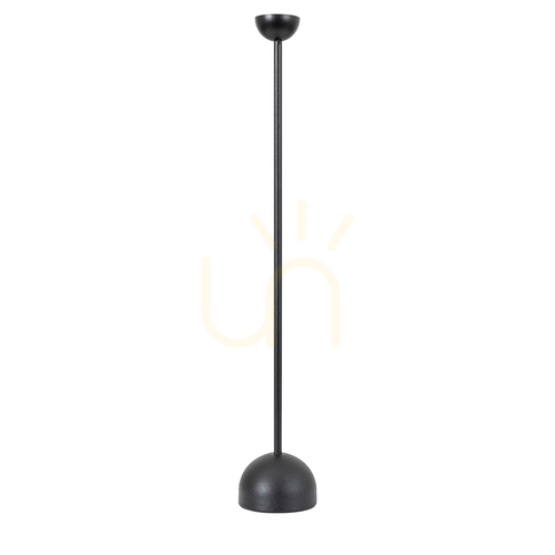 Kontrollera Ljusstake Gallery Direct Roddy stor svart järn 60 cm 5059413869600