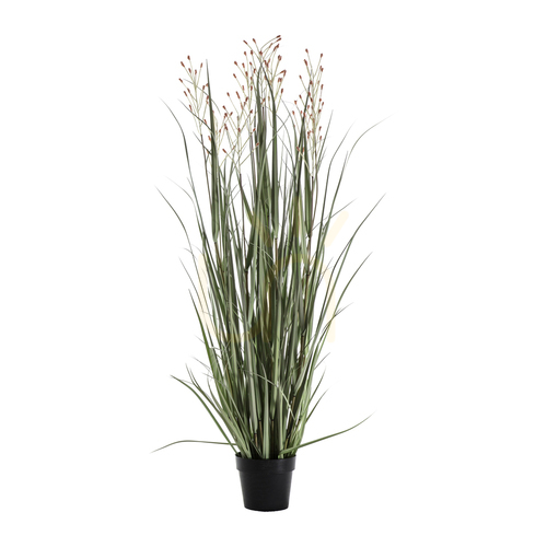 Kontrollera Konstgjort gräs i kruka Gallery Direct grön/russet 155 cm 5059413398957