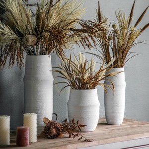 Vas Gallery Direct Larson vit terrakotta 36 cm small 1