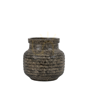 Vas Gallery Direct Sgraffito bred svart lergods 20 cm 5059413871016 0 Vas Gallery Direct Sgraffito bred svart lergods 20 cm 5059413871016 small 0
