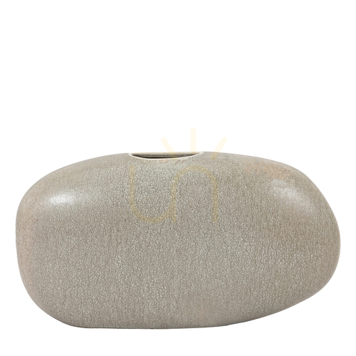 Kontrollera Vas Gallery Direct Yui Pebble liten i stengods 34 cm