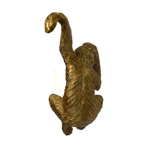 Krukhängare Orangutang Luis guld polyresin 2-pack Gallery Direct 5059413410987 small 2
