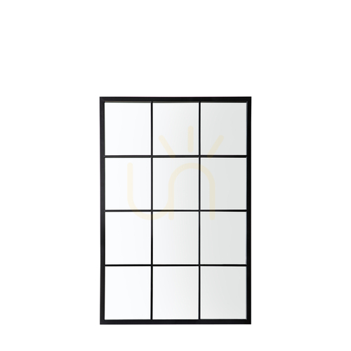 Kontrollera Utomhusspegel Gallery Direct Darland svart 120x80 cm