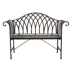 Utomhusbänk Gallery Direct Duchess Noir svart metall 128 cm 5056272094198 0 Utomhusbänk Gallery Direct Duchess Noir svart metall 128 cm 5056272094198 small 0