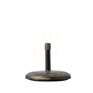 Gallery Direct Vazzano svart parasollfot, 20 kg small 0