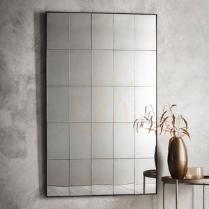 Spegel Gallery Direct Boxley antik metall 100x160 cm small 1