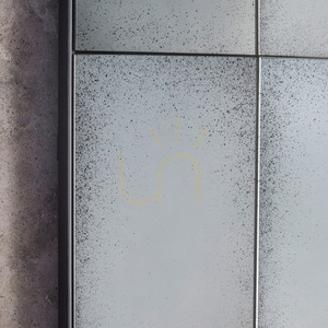 Spegel Gallery Direct Boxley antik metall 100x160 cm small 2