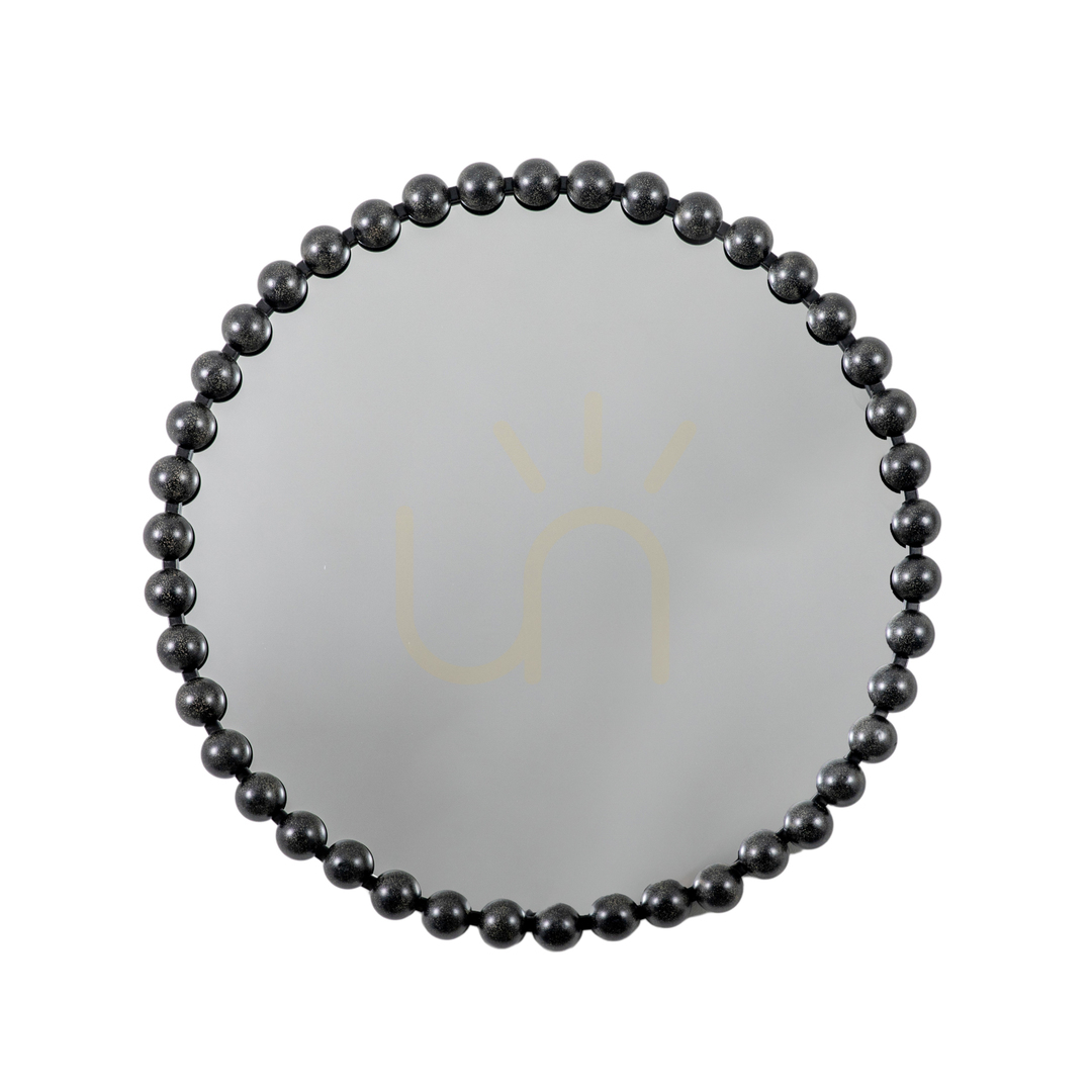 Kontrollera Rund spegel Gallery Direct Ceretti svart 80 cm Rund spegel Gallery Direct Ceretti svart 80 cm