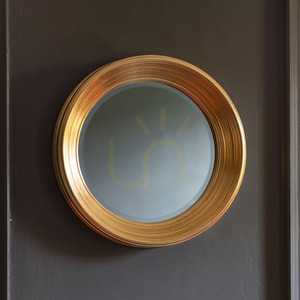 Rund spegel Gallery Direct Chaplin guld 65 cm 1 Rund spegel Gallery Direct Chaplin guld 65 cm small 1