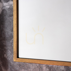 Spegel Gallery Direct Higgins välvd antik guld 60x90 cm small 2